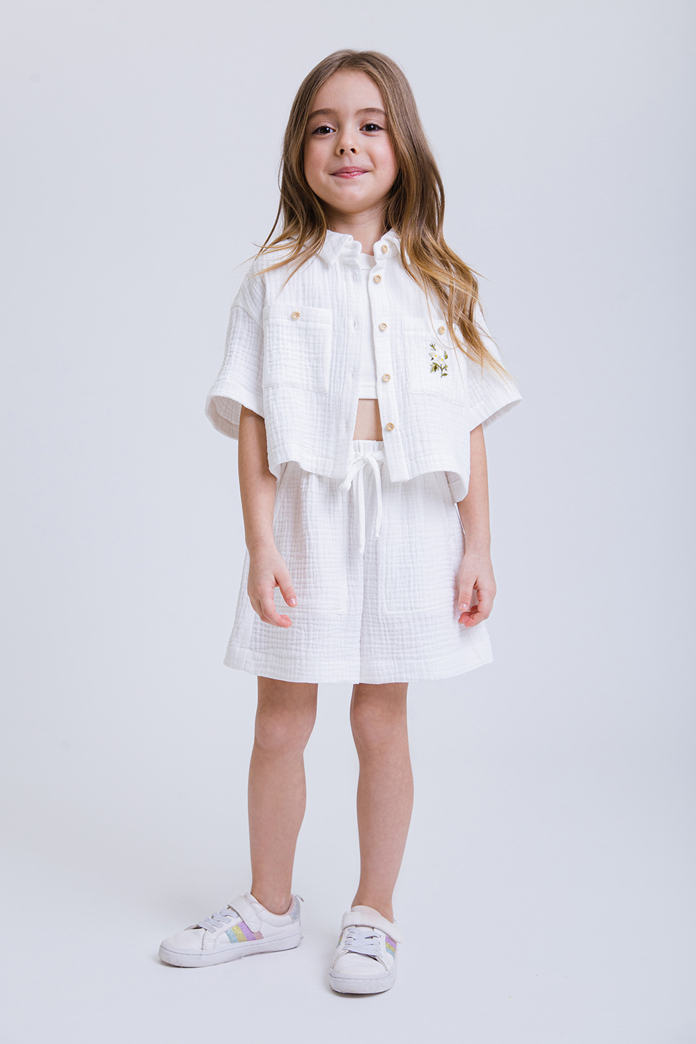 картинка Шорты FSL-508-326-ВХМ (молочный) от магазина Маленькая Леди