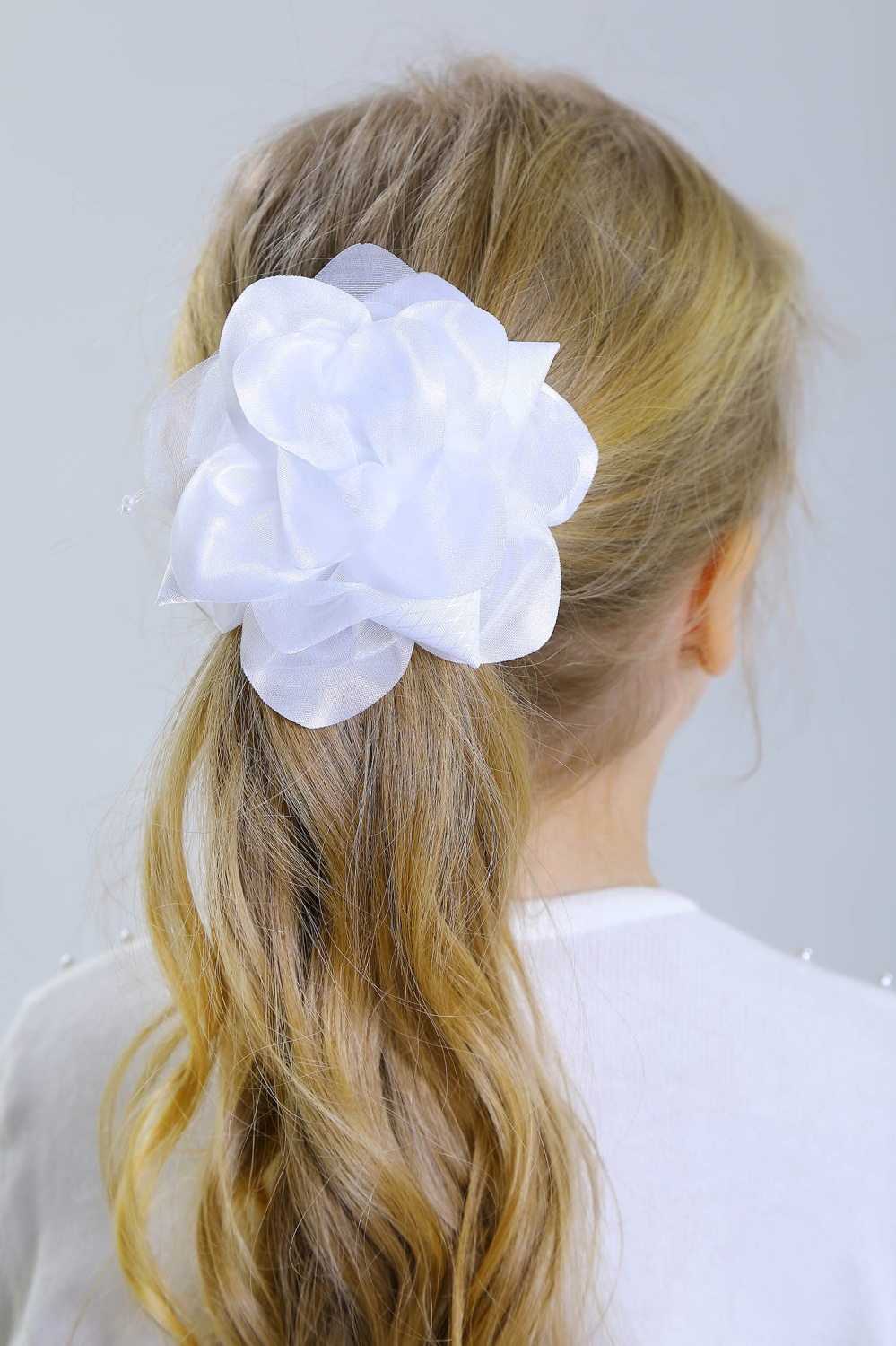 картинка Бант AC-136 (белый) от магазина Маленькая Леди