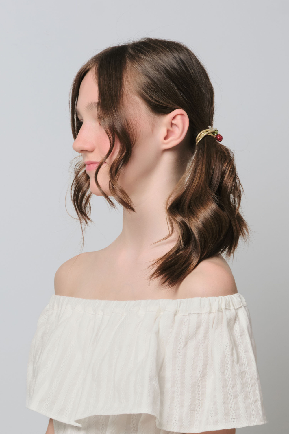 картинка Резинка для волос 12618рш53 (красный) от магазина Маленькая Леди