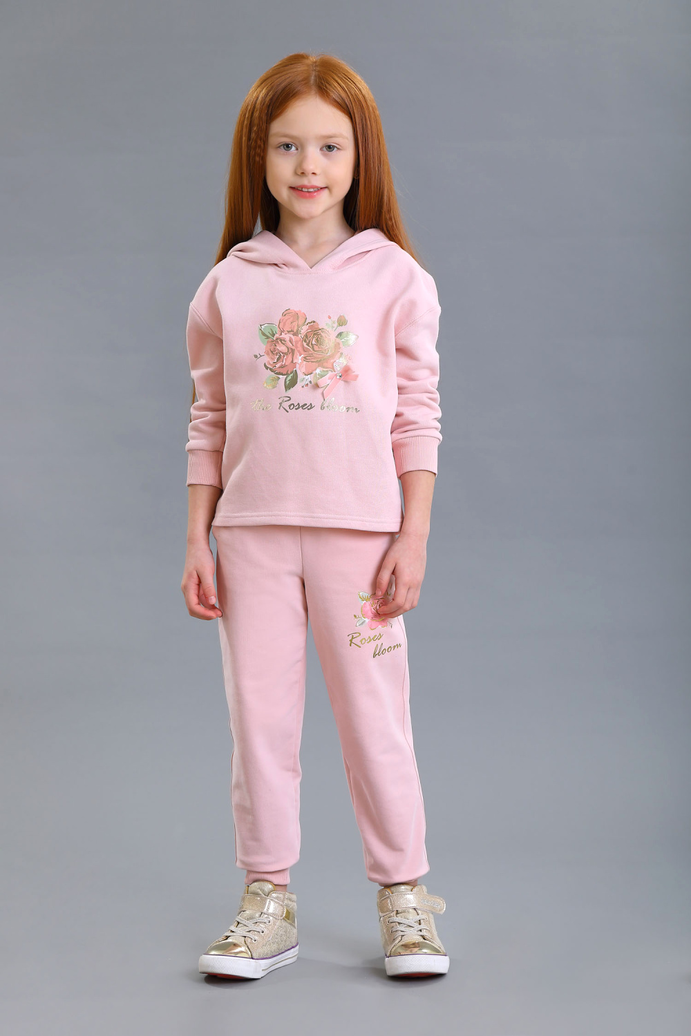 картинка Худи 2401-822-ТХФТБ (пудровый розовый) от магазина Маленькая Леди