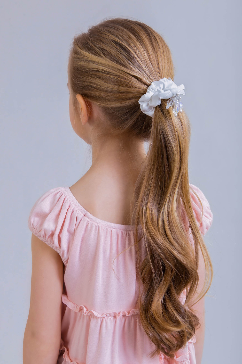 картинка Резинка для волос 42312рт01 (белый) от магазина Маленькая Леди