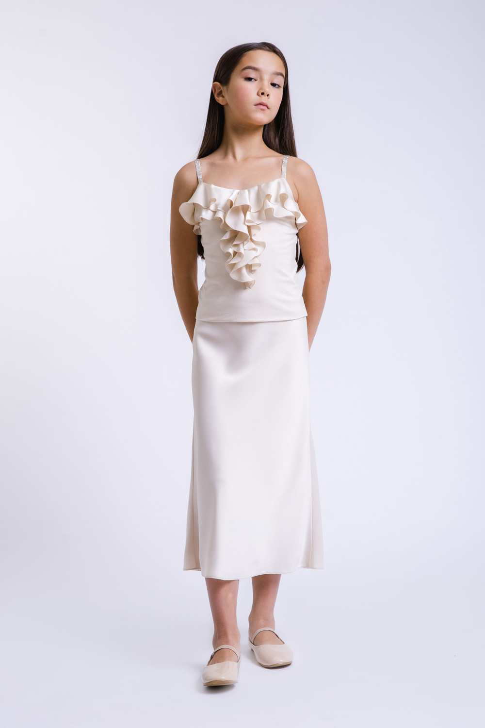 картинка Топ FSL-552-126-ТВК-230 (песочный) от магазина Маленькая Леди