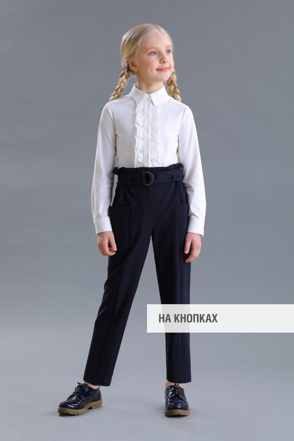 картинка Блузка 2234-522-ТХК-180 (молочный) от магазина Маленькая Леди