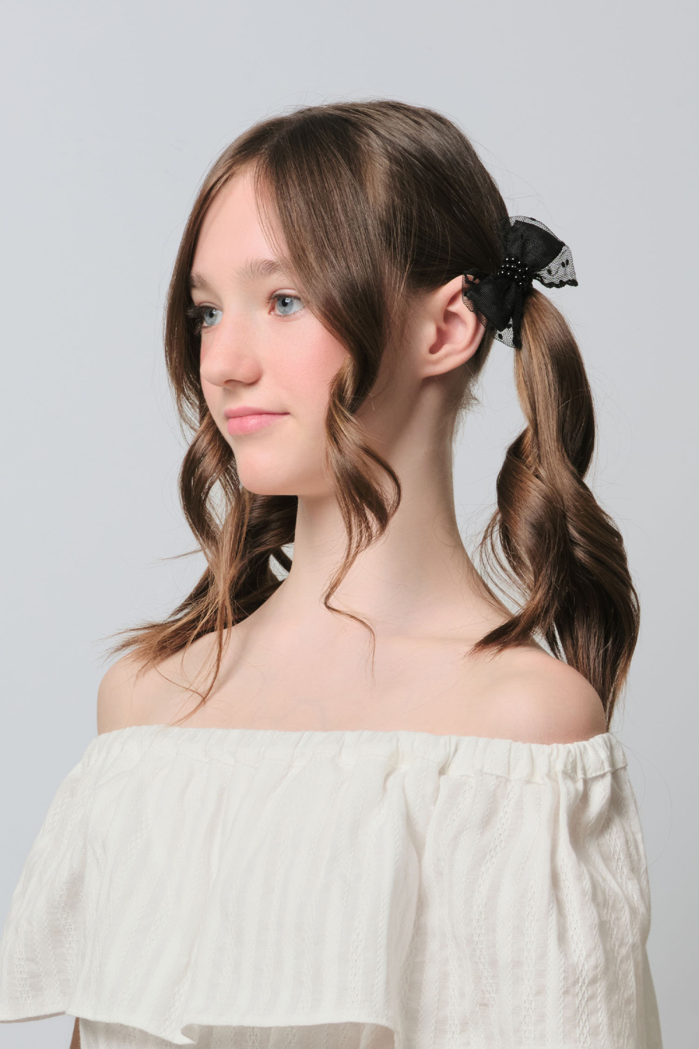 картинка Резинка для волос 12610рм07 (черный) от магазина Маленькая Леди