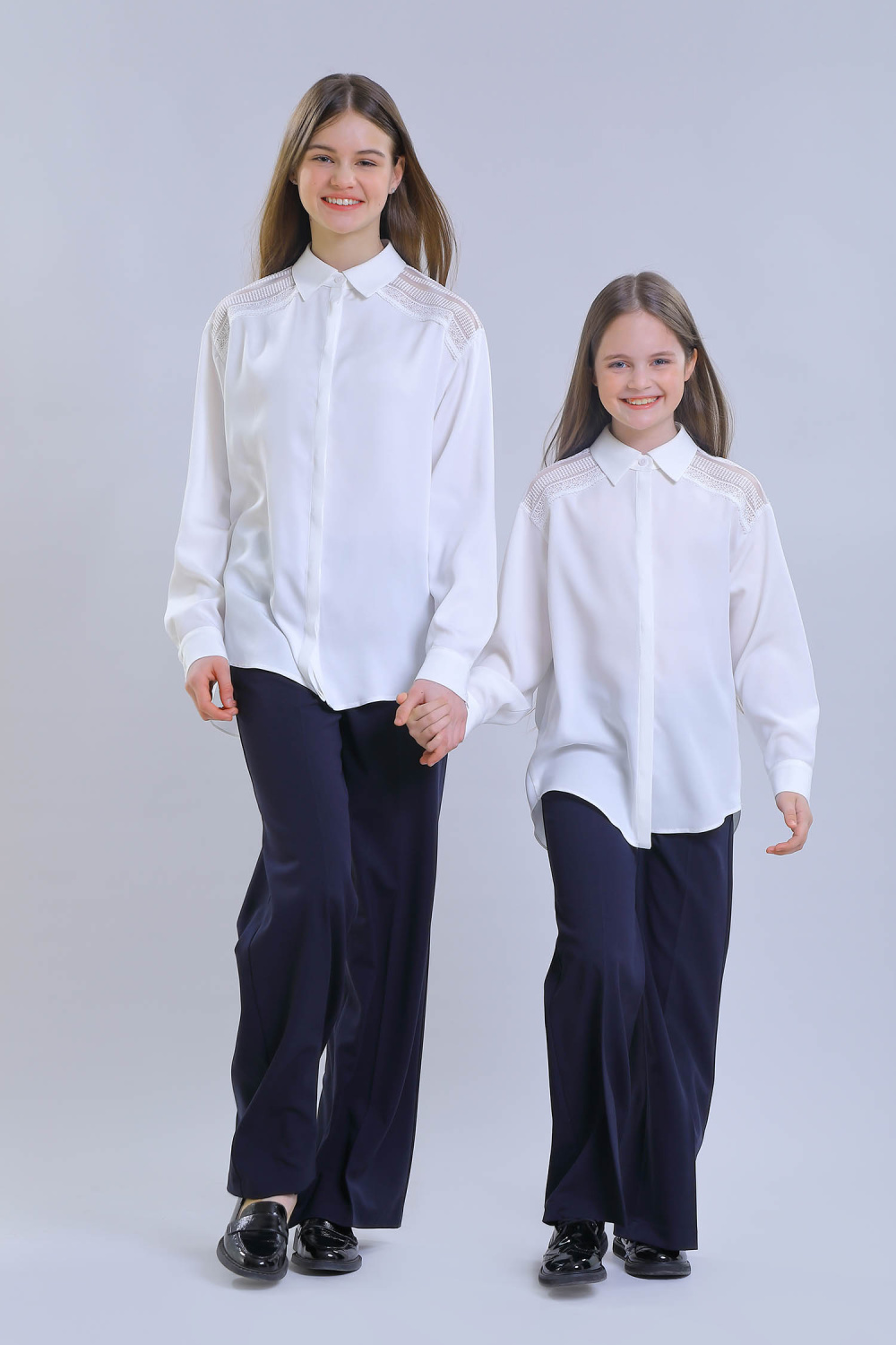 картинка Блузка FSL-527-525-ВВОБ (молочный) от магазина Маленькая Леди