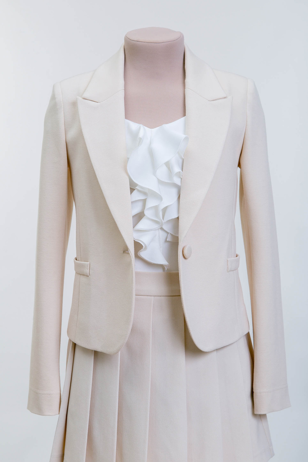 картинка Жакет FSL-547-126-ТВК-340 (песочный) от магазина Маленькая Леди