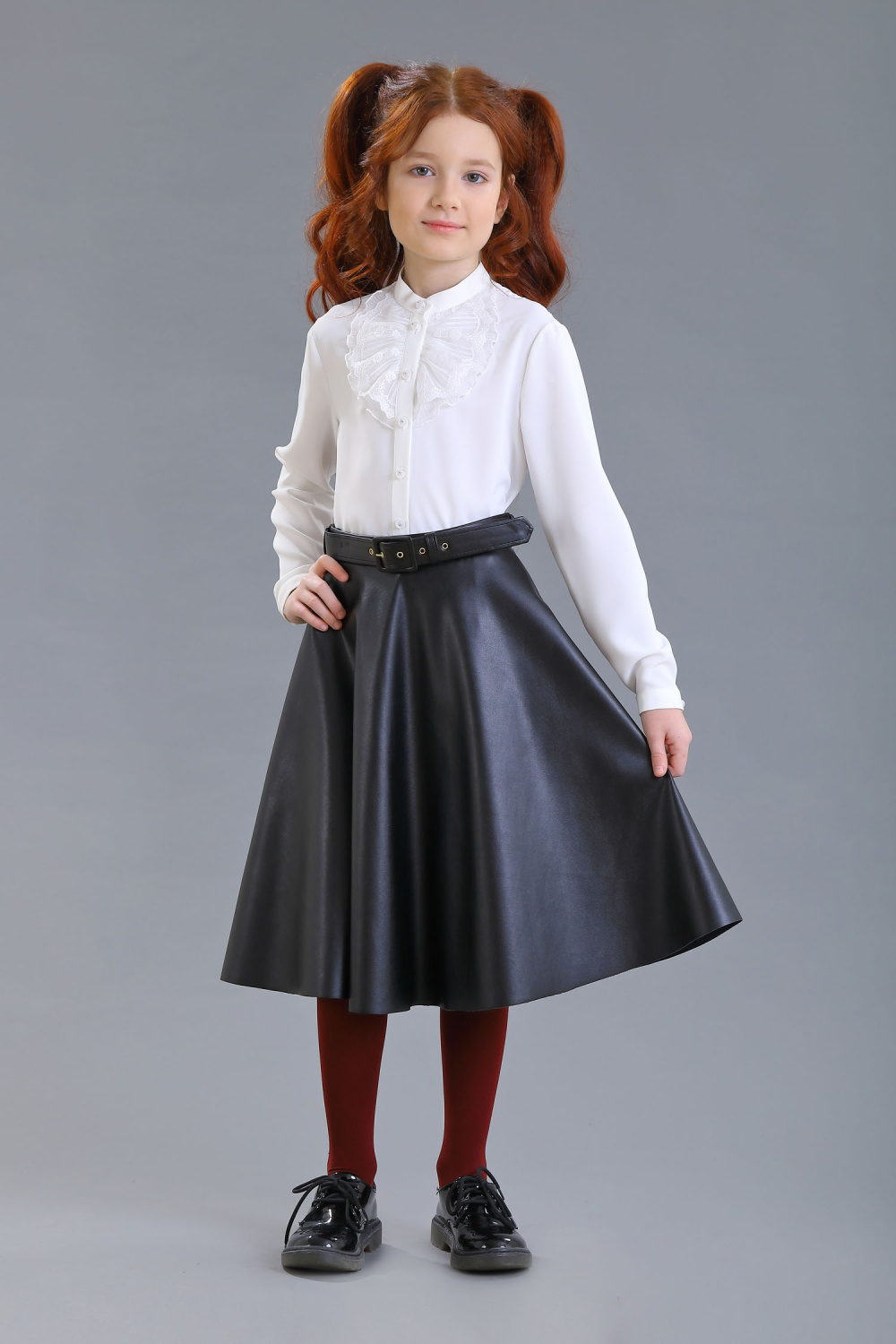 картинка Блузка 2430-522-ВПБЛ (молочный) от магазина Маленькая Леди