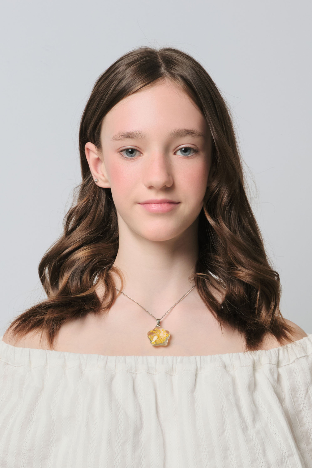 картинка Колье 12605цп01 (белый) от магазина Маленькая Леди