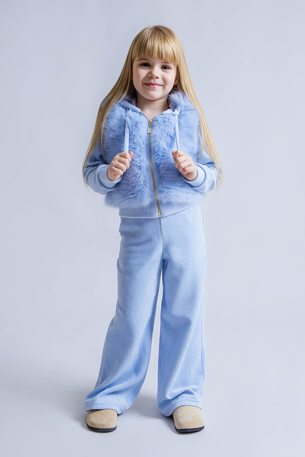 картинка Брюки 2512-425-ТВВ (голубой) от магазина Маленькая Леди